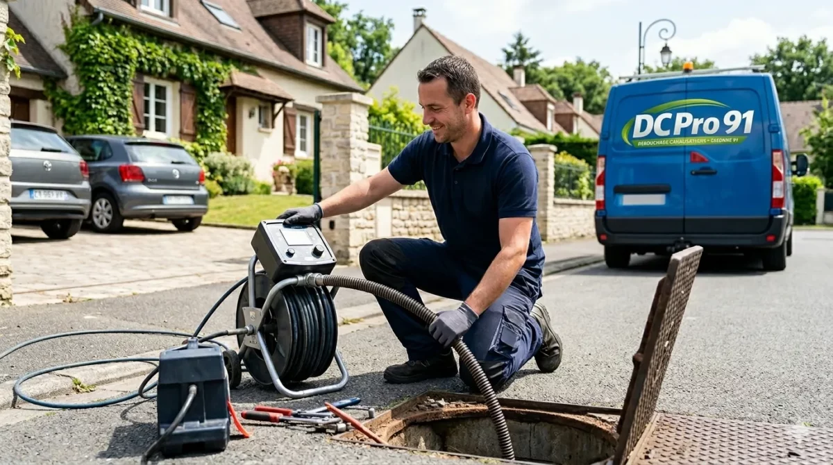entreprise assainissement et débouchage canalisations en Essonne