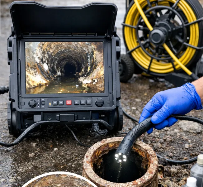 inspection camera canalisations